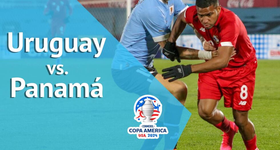 ¿A qué hora juegan y qué canal transmite Uruguay vs. Panamá por Copa América 2024?