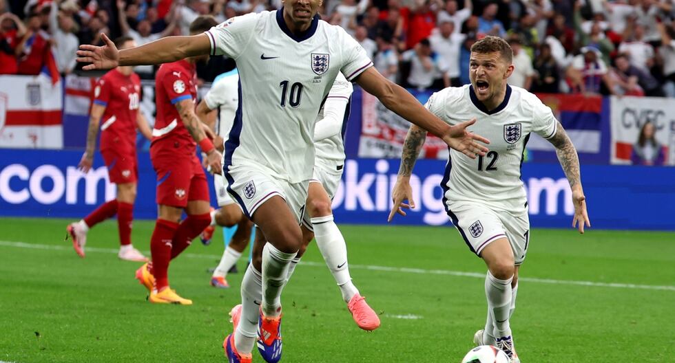Al ritmo de ‘Hey Jude’: Inglaterra venció 1-0 a Serbia en su debut en la Eurocopa 2024
