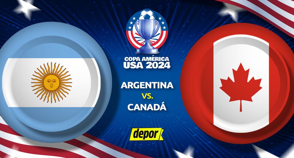 Argentina vs. Canadá EN VIVO vía DSPORTS: minuto a minuto por Copa América 2024