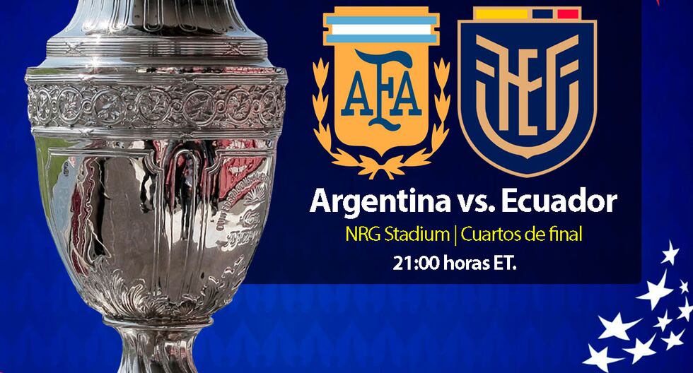 Argentina vs. Ecuador EN VIVO, con Messi - hora,TV, link online y alineaciones