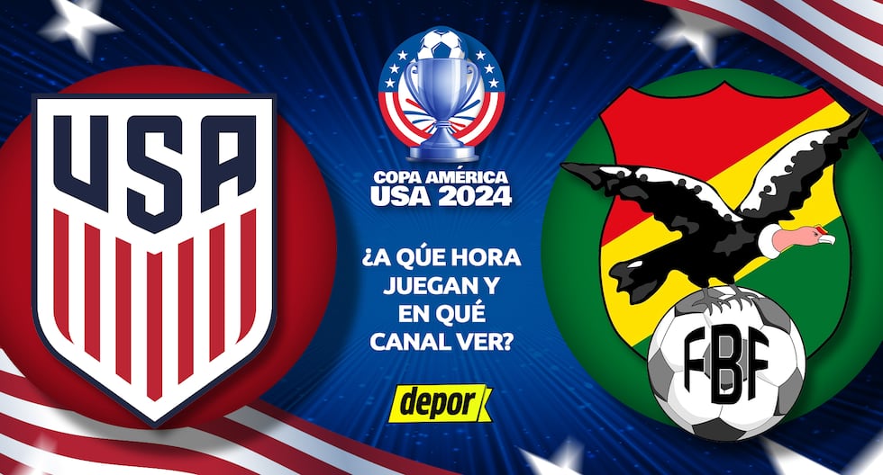 En qué canal ver Estados Unidos vs. Bolivia y a qué hora juegan por Copa América