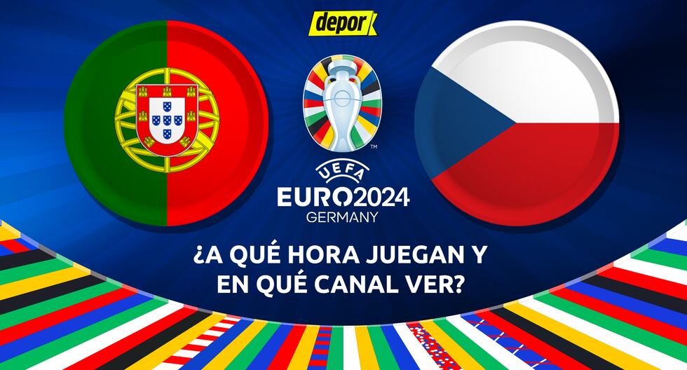 En qué canales ver Portugal vs. República Checa y a qué hora juegan por Eurocopa 2024