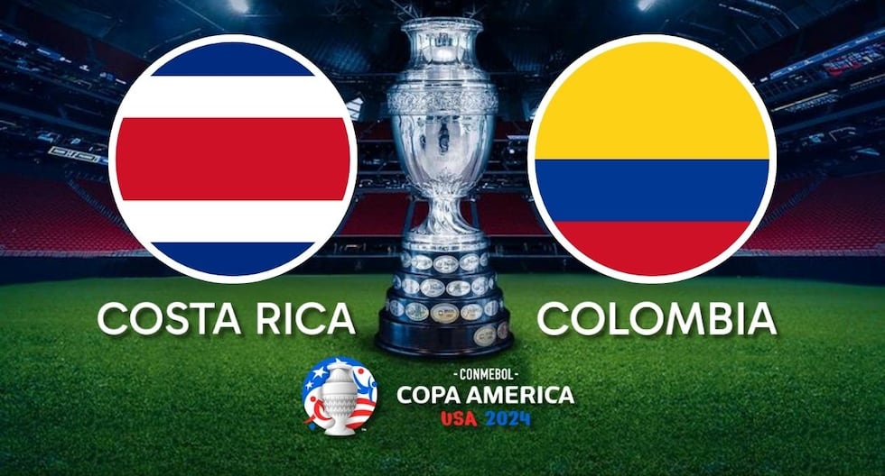 ¿A qué hora juega y qué canal transmite Colombia vs. Costa Rica por Copa América 2024?