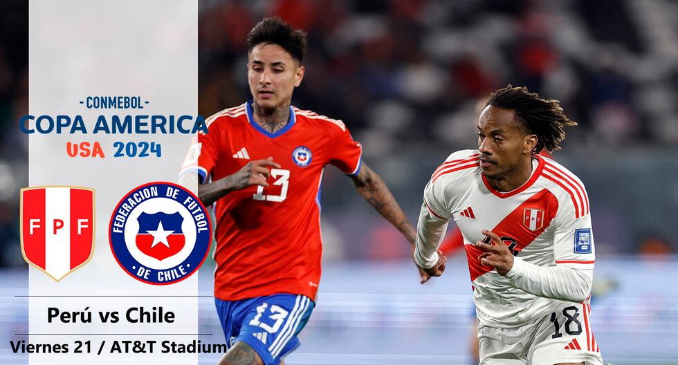 Perú vs. Chile en vivo, por Copa América 2024: a qué hora juegan, formaciones y cómo ver gratis online