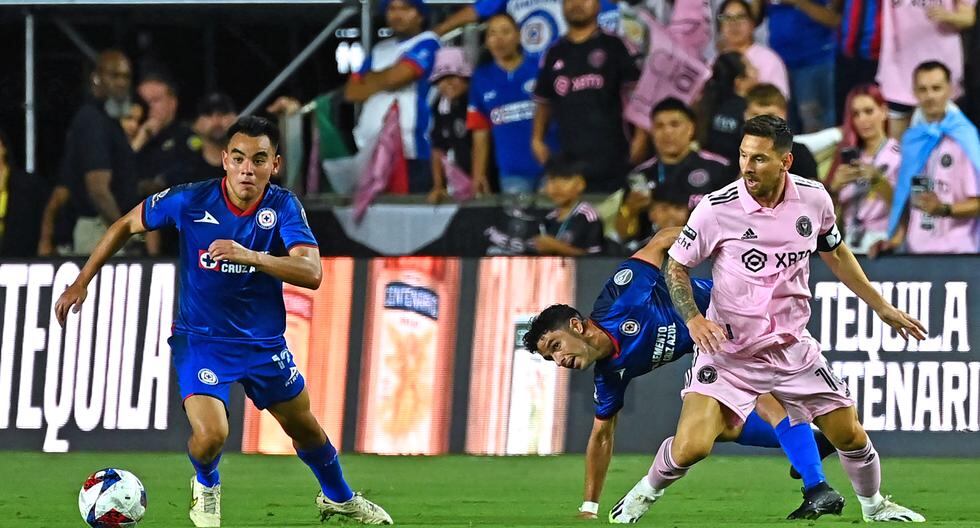 Inter Miami derrotó 2-1 a Cruz Azul: Messi anotó sobre el final del partido de la Leagues Cup 2023