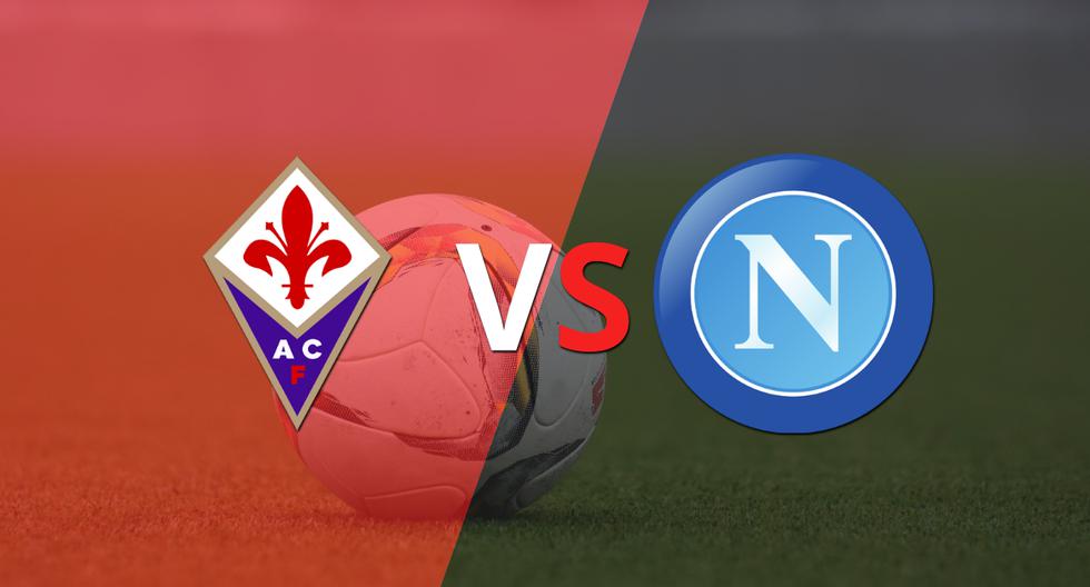Arranca el partido entre Fiorentina vs Napoli