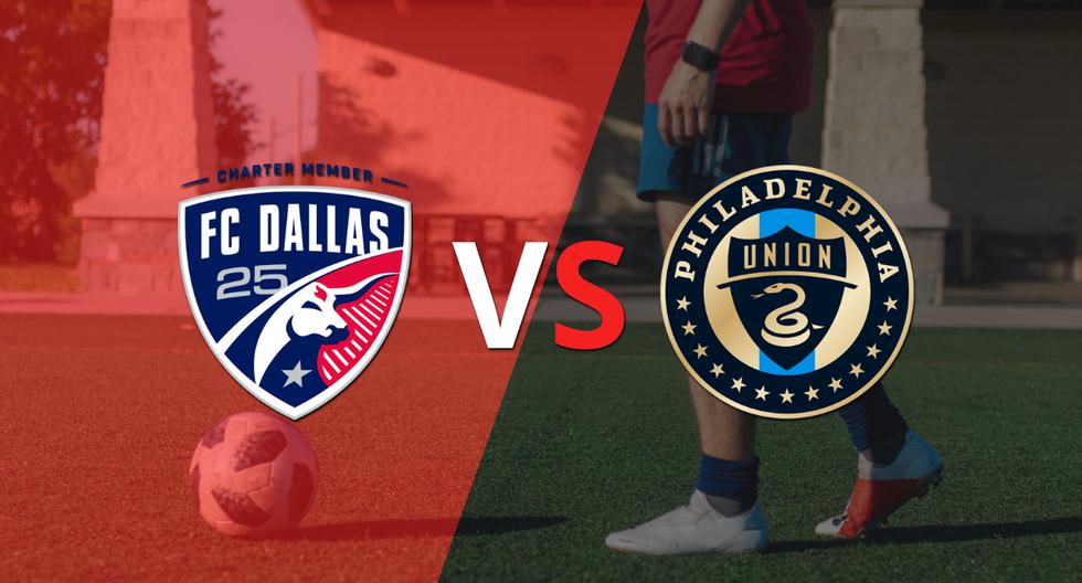 The first half ends with a 1-0 victory for FC Dallas against Philadelphia Union.