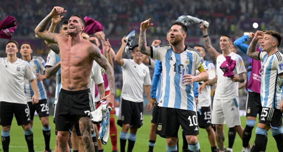 Entre las 8 mejores: Argentina venció 2-1 a Australia y clasificó a cuartos de final