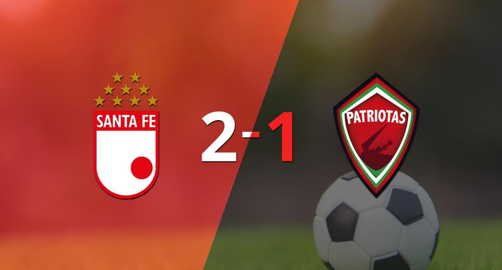 Patriotas FC cayó 2-1 en su visita a Santa Fe