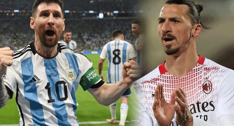 Se puso la Albiceleste: Zlatan lanza impensada confesión sobre Lionel Messi y el Mundial