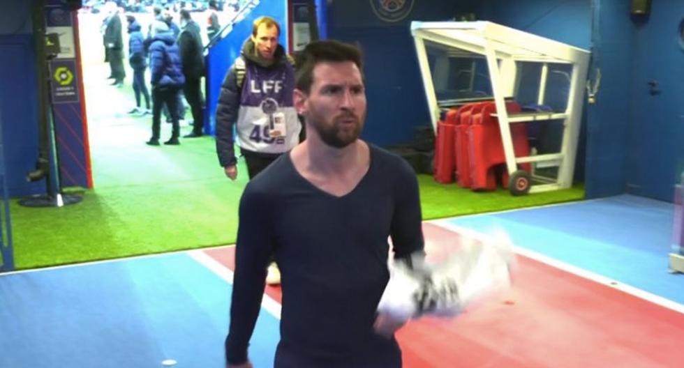 Enfadado por los silbidos: Messi no saludó al público tras derrota del PSG ante Rennais