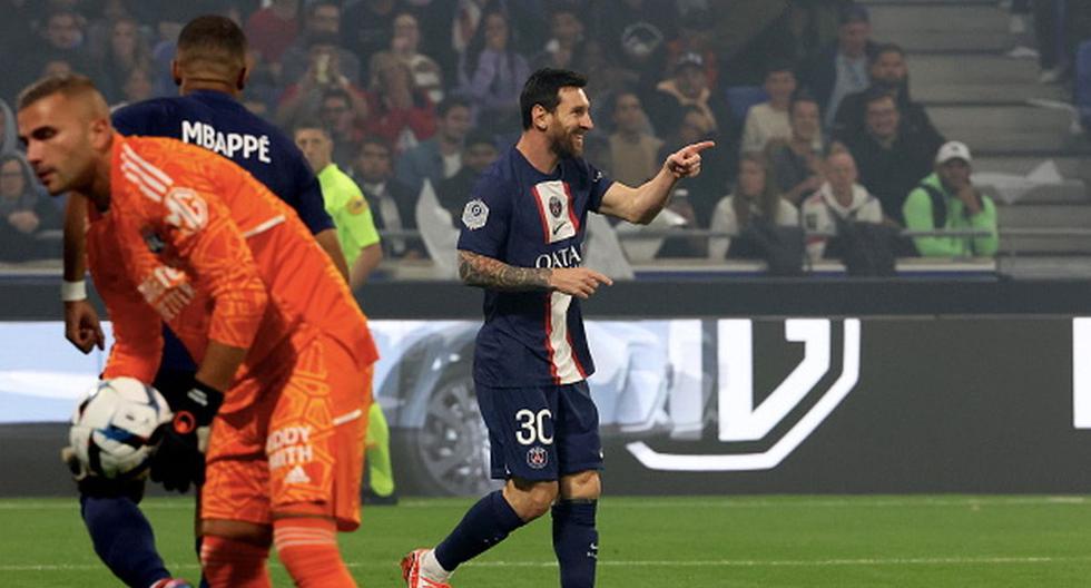 Con gol de Lionel Messi: PSG venció 1-0 al Lyon en partido por la Ligue 1