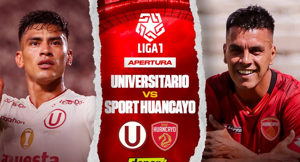 Universitario vs. Sport Huancayo EN VIVO vía GOLPERU: minuto a minuto por la Liga 1