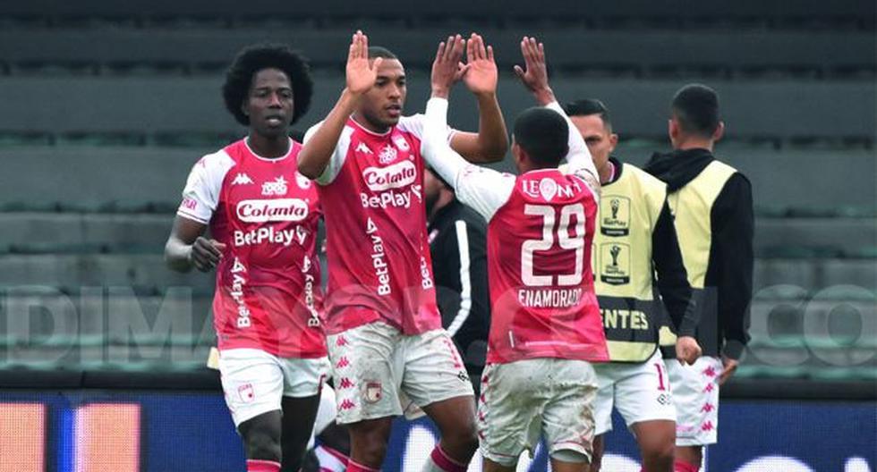 En Bogotá: Santa Fe derrotó por 1-0 al Deportivo Cali por la jornada 19 de la Liga BetPlay