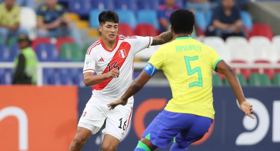 Perú vs. Brasil (0-3): goles, resumen y minuto a minuto por el Sudamericano Sub 20