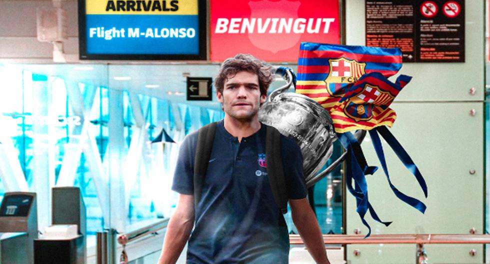 El último en llegar: Marcos Alonso es oficialmente jugador de FC Barcelona
