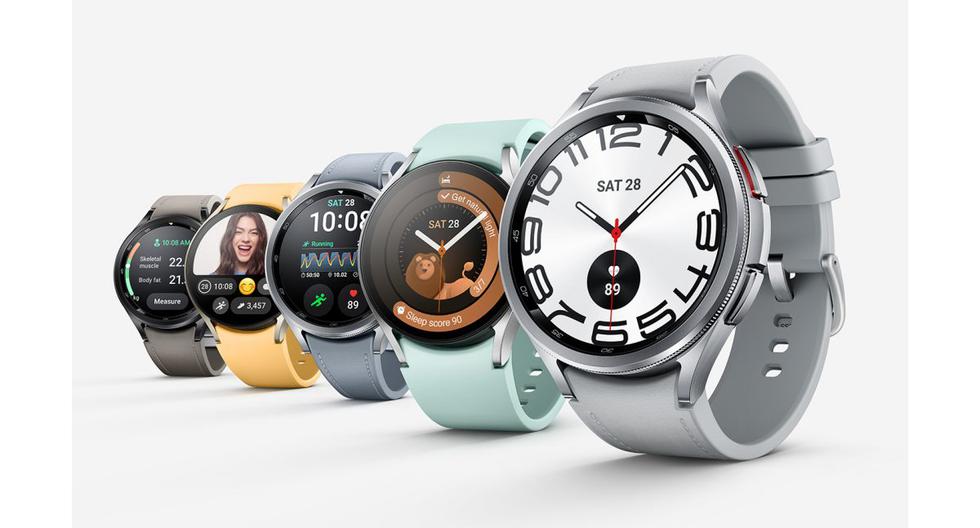Samsung Galaxy Watch 6 y Watch 6 Classic: características de los nuevos relojes