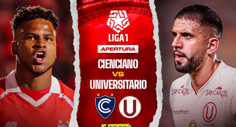 Universitario vs Cienciano EN VIVO vía Liga 1 MAX: minuto a minuto del partido