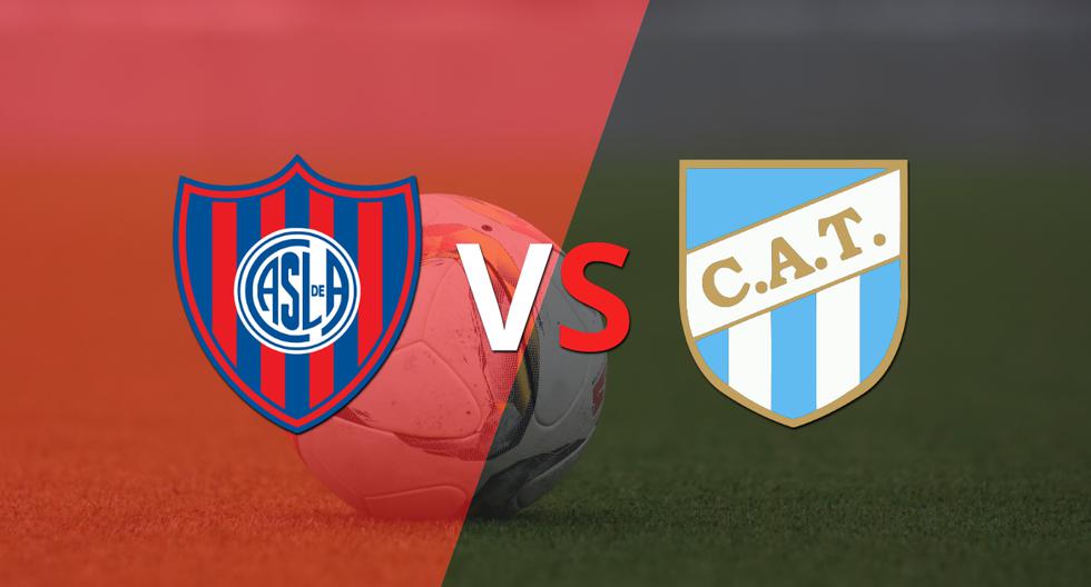Comienza el segundo tiempo del empate entre San Lorenzo y Atlético Tucumán