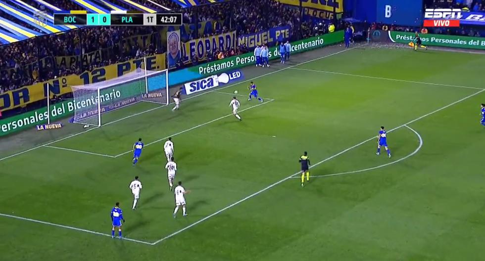Villa's assist: Óscar Romero's double for Boca's 2-0 vs. Platense.