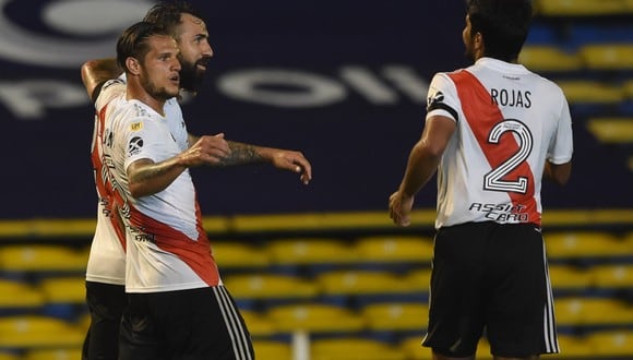 Robert Rojas marcó el primer gol del partido para River Plate. (Foto: River Plate)