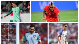 Hora de despertar: el once ideal de las estrellas que podrían perderse el Mundial de Rusia 2018