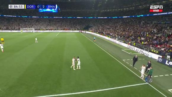 Así salió Toni Kroos del partido. (Video: ESPN)