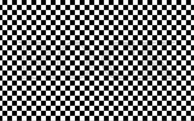 Revisa la imagen y dinos qué es lo que ves entre los cuadrados negros y blancos. (Foto: Facebook/Mdzol)