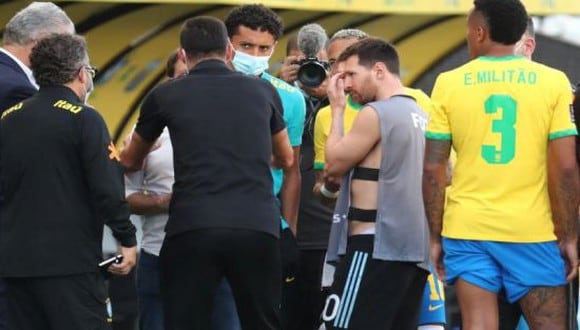 Argentina y Brasil, duelo por la fecha 6 de Eliminatorias Qatar 2022, quedó suspendido. (Foto: Getty)