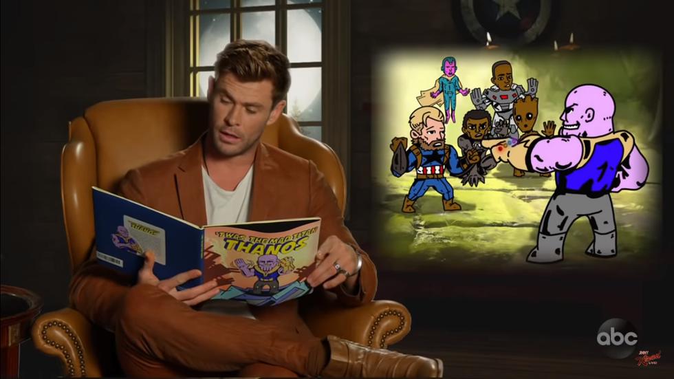 “Avengers: Endgame”: elenco lee la versión “infantil” de “Infinity War”(Foto: Captura de pantalla)