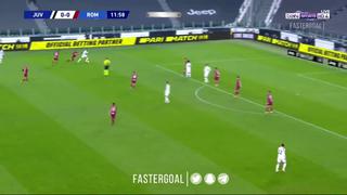 Su primer gol a los 36 años: Cristiano Ronaldo abre el marcador en la Juventus vs. Roma [VIDEO]