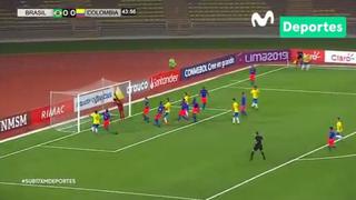 Se fue de Lanza: el golazo olímpico de Patryck con Brasil frente a Colombia en el Sudamericano Sub 17 [VIDEO]