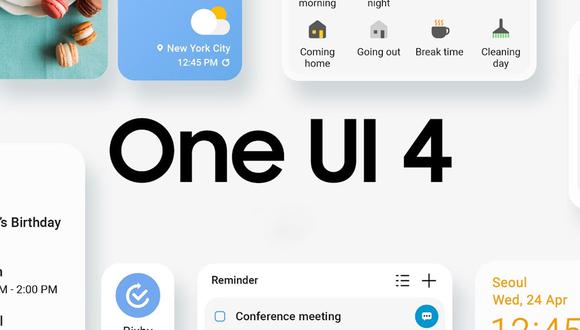 Samsung anuncia la llegada de One UI 4, su nueva capa de personalización. ¿Tu celular se actualizará? (Foto: Samsung)