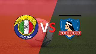 Ya juegan en el Mundialista, Audax Italiano vs Colo Colo