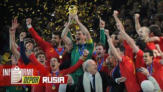 La historia de España, por primera vez campeón de un Mundial en Sudáfrica 2010