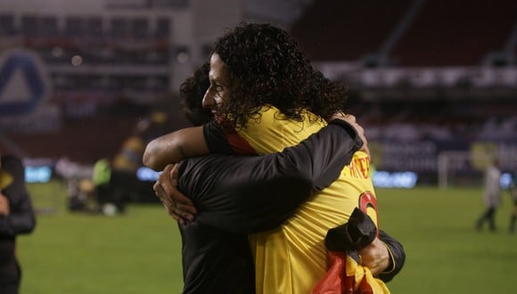 Bustos y Riveros fueron campeones de Ecuador con Barcelona SC. (Foto: Getty Images)