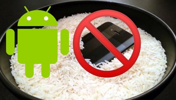 Colocar tu celular en arroz es una de las cosas que no deberías hacer. (Foto: Depor)