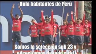 A levantar cabeza: los divertidos memes tras la derrota de Perú ante Uruguay en el Preolímpico 2020