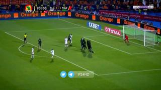 ¡Una 'pinturita'! Golazo de Riyad Mahrez en el último segundo para pase a la final de Copa Africana de Naciones[VIDEO]