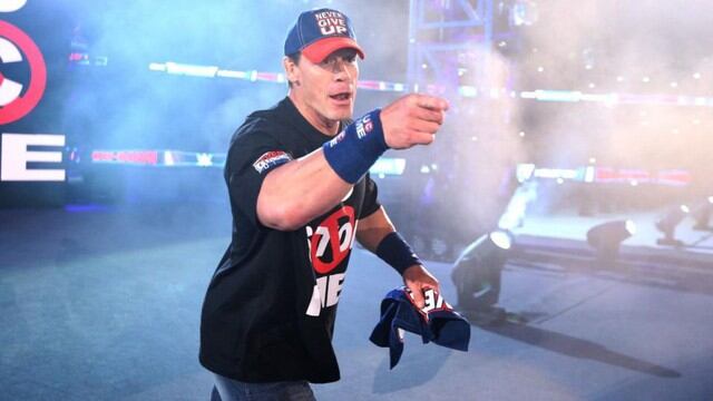10. John Cena con 25 eliminaciones. (WWE)