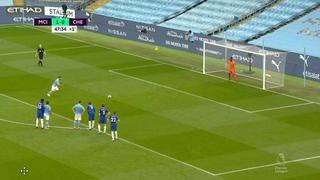 Papelón de Agüero ante Chelsea: intentó un gol a lo Panenka y sacó de quicio a Guardiola [VIDEO]