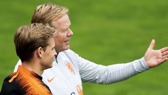 Ronald Koeman asumió la Selección de Holanda en febrero pasado (Foto: AFP).
