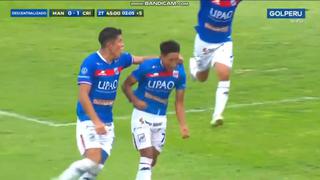 ¡Sobre la hora! Gol de Urrutia para el 1-1 de Mannucci vs. Sporting Cristal [VIDEO]