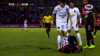 Melgar vs. Caracas FC: otra falta casi provoca una nueva bronca entre ambos equipos [VIDEO]