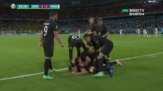El de la clasificación: Goretzka marcó el 2-2 para meter a Alemania a octavos de la Euro [VIDEO]
