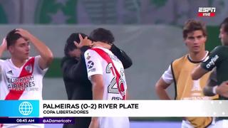 Palmeiras clasificó a la final de la Copa Libertadores pese a caer 2-0 ante River Plate