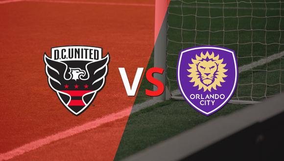 Termina el primer tiempo con una victoria para Orlando City SC vs DC United por 1-0