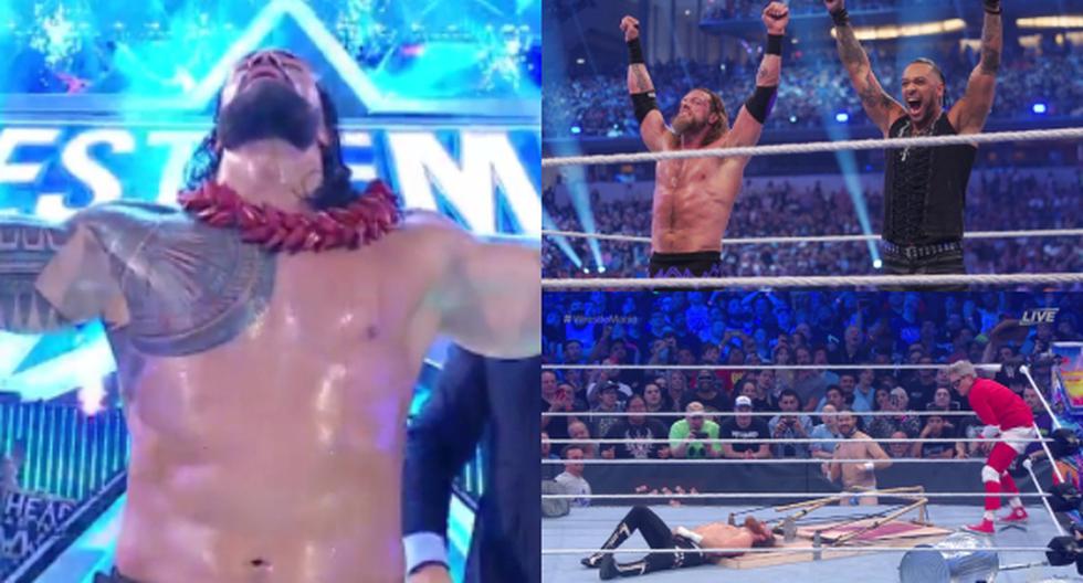 Wrestlemania 38: Roman Reigns, Edge and the Big Winners drugiego dnia WWE Event |  Wyniki wielkich wydarzeń |  pełne sporty