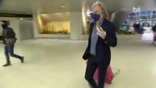 Jorge Jesús volvió a Portugal y recriminó a periodistas que lo recibieron en el aeropuerto | VIDEO