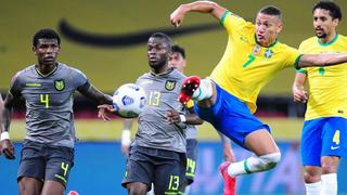 Ecuador-Brasil: canales y horarios del partido por las Eliminatorias Qatar 2022